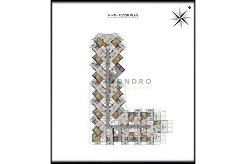 Daire  2+1  Gaziveren, Güzelyurt,  №222408 - 24