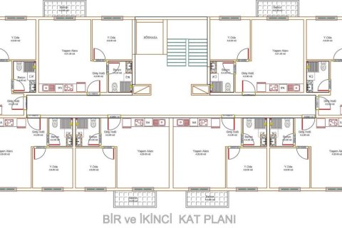 Leilighet  i Alanya, Antalya, Tyrkia Nr. 227933 - 15