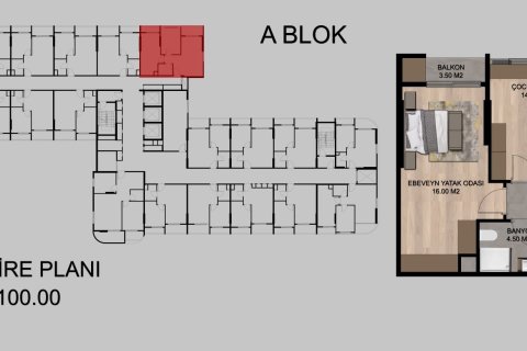 Wohnung  in Tarsus, Mersin, Türkei Nr. 227927 - 25