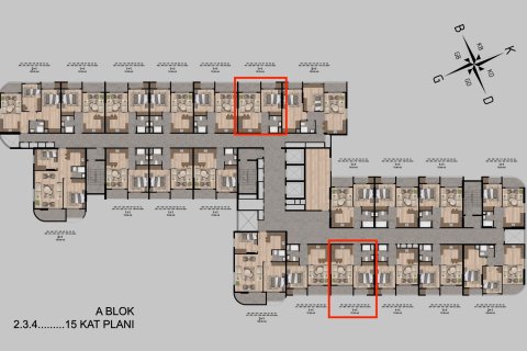Wohnung  in Tarsus, Mersin, Türkei Nr. 227927 - 27