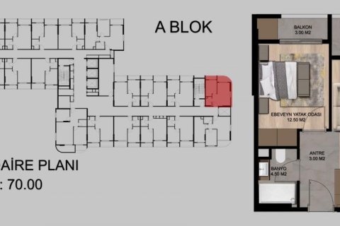Wohnung  in Tarsus, Mersin, Türkei Nr. 227927 - 21
