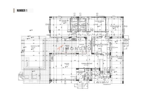 Продажа виллы  в Йенибоазичи, Фамагусте, Северный Кипр 3+1, 207м2, №213032 – фото 10