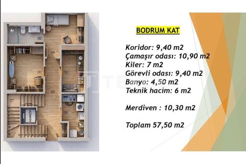 3+1 Villa  in Aksu, Antalya, Türkei Nr. 227715 - 22