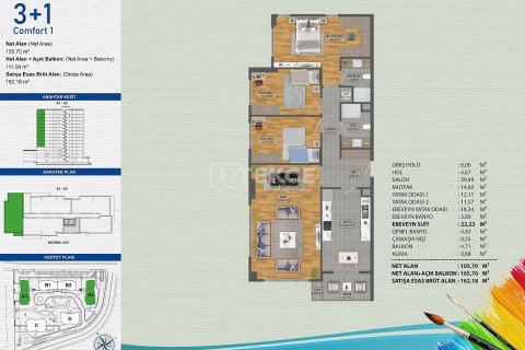 Daire 3+1 İstanbul, Türkiye №220018 - 19