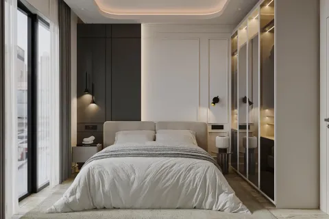 آپارتمان در  Mugla ، ترکیه 1 خوابه ، 45 متر مربع.  شماره 224074 - 13