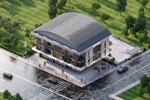 آپارتمان در  Mugla ، ترکیه 1 خوابه ، 45 متر مربع.  شماره 224074 - 1