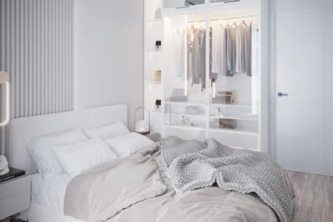 آپارتمان در  Mugla ، ترکیه 1 خوابه ، 45 متر مربع.  شماره 224074 - 18