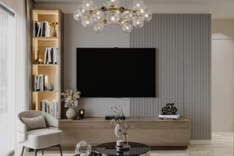 آپارتمان در  Mugla ، ترکیه 1 خوابه ، 45 متر مربع.  شماره 224074 - 12