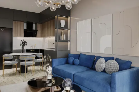 آپارتمان در  Mugla ، ترکیه 1 خوابه ، 45 متر مربع.  شماره 224074 - 9