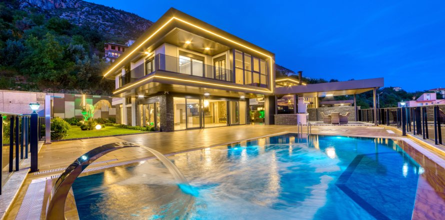 Villa  4+1  Kestel, Antalya, Türkiye №218441