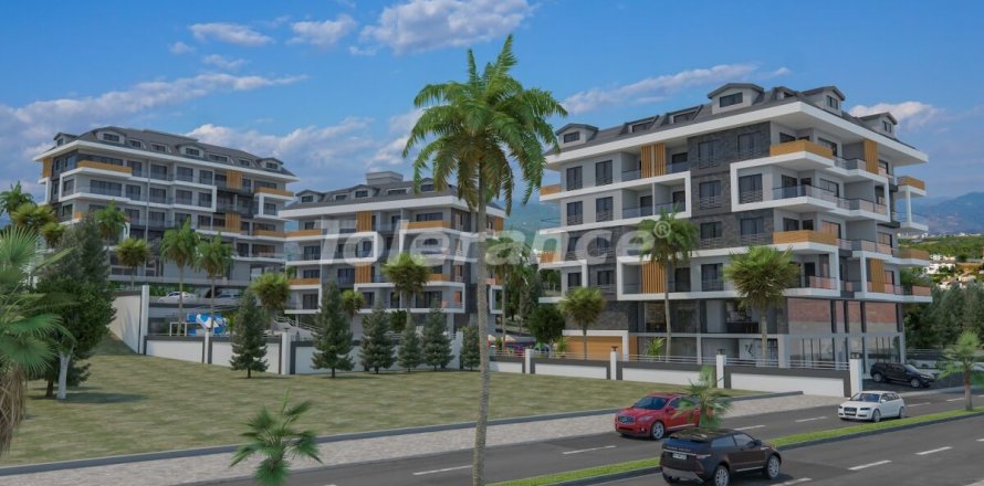2+1 Leilighet i Cikcilli, Antalya, Tyrkia Nr. 62684