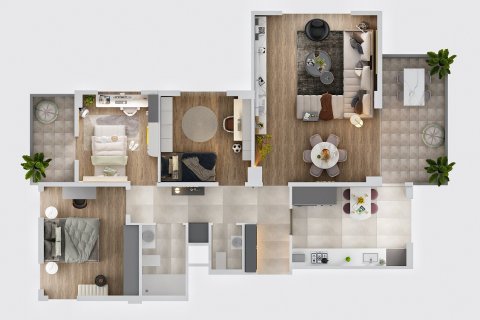 Apartment for sale in Aksu, Antalya, Turkey, 3 bedrooms, 120m2, No. 220990 – photo 24