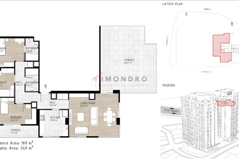Продажа квартиры  в Кягытхане, Стамбуле, Турция 3+1, 143м2, №212365 – фото 12
