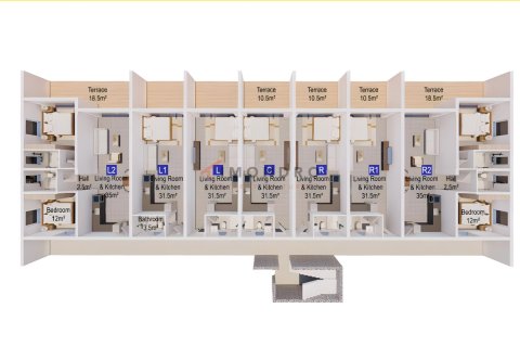 Apartment for sale  in Esentepe, Girne, Northern Cyprus, studio, 45m2, No. 217194 – photo 28