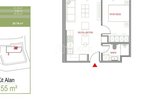 2+1 Lägenhet  i istanbul, Turkiet Nr. 217146 - 16