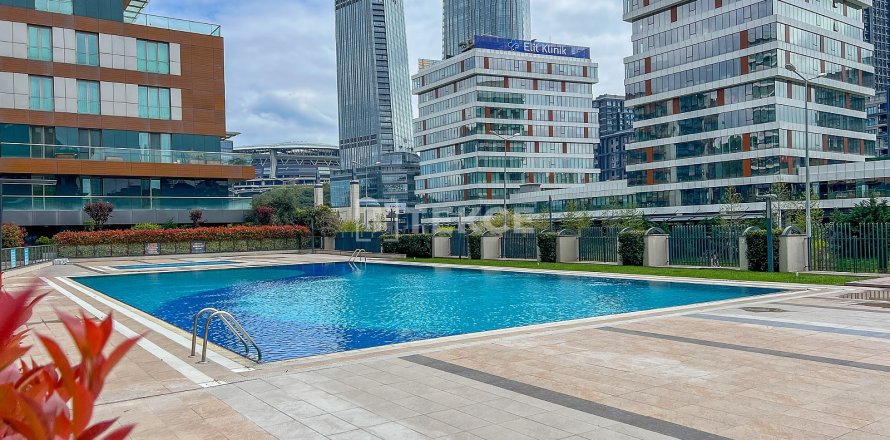 آپارتمان در  Istanbul ، ترکیه 3 خوابه ، 168 متر مربع.  شماره 213173