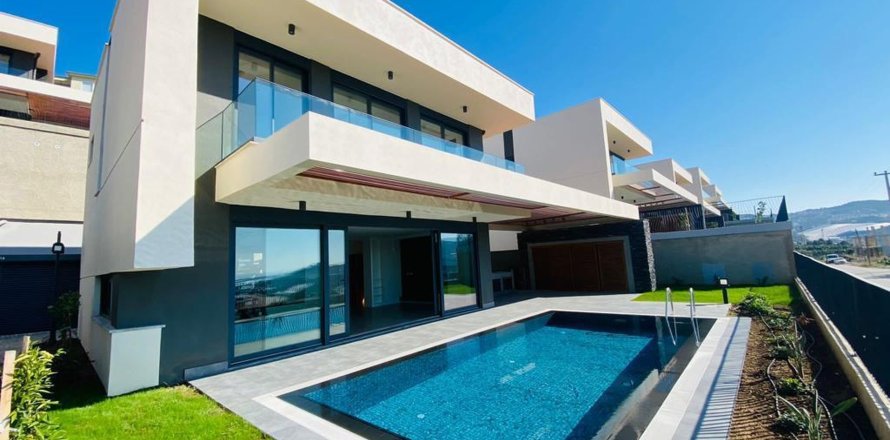 Вилла  3+1 в Каргыджаке, Аланья, Анталья, Турция №213283