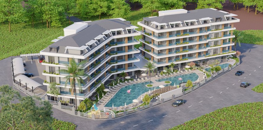 2+1 Wohnung  in Oba, Antalya, Türkei Nr. 219104