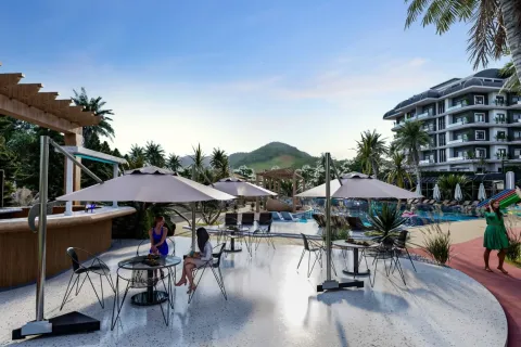 2+1 Lejlighed  i Alanya, Antalya, Tyrkiet Nr. 219653 - 10