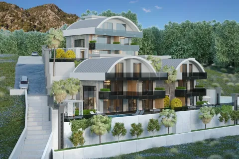 5+1 Villa  i Alanya, Antalya, Tyrkia Nr. 219650 - 17