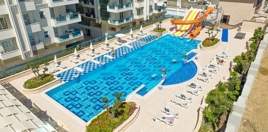 2+0 Lägenhet i Mahmutlar, Antalya, Turkiet Nr. 228622