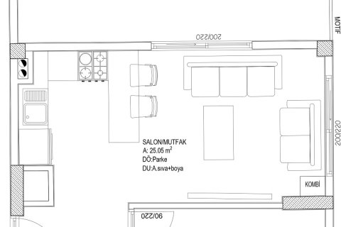 Leilighet  i Mugla, Tyrkia Nr. 224219 - 4