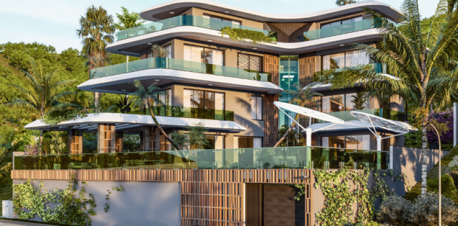 Villa  7+2  Alanya, Antalya, Türkiye №224493