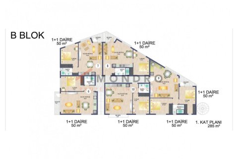 Apartment for sale  in Alsancak, Girne, Northern Cyprus, 3 bedrooms, 110m2, No. 225186 – photo 29