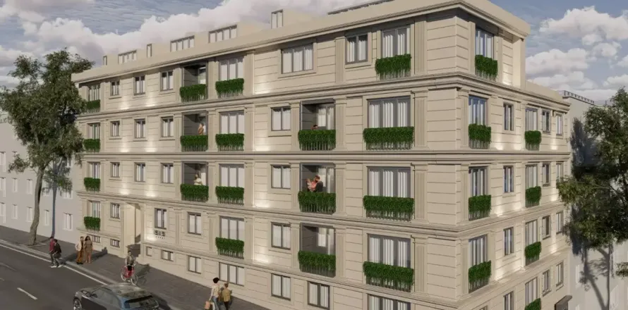 Квартира  4-х ком. в Стамбуле, Турция №213756