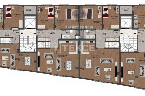 3+2 Leilighet  i Istanbul, Tyrkia Nr. 226501 - 12