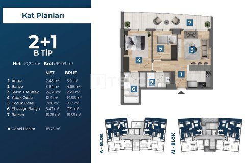 Apartment for sale  in Izmir, Turkey, 2 bedrooms, 66m2, No. 215703 – photo 11