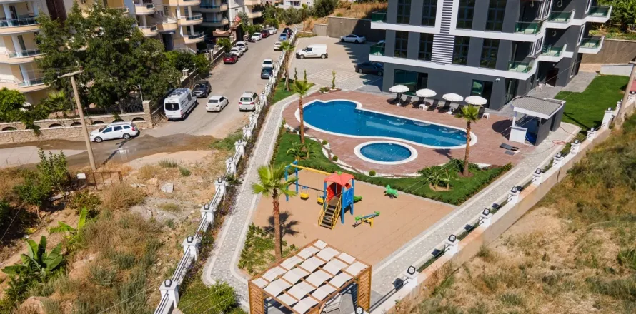 2+1 Lejlighed  i Alanya, Antalya, Tyrkiet Nr. 223767