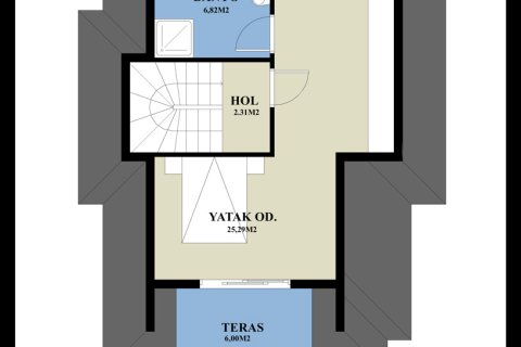 3+1 Villa i Gocek, Mugla, Tyrkiet Nr. 232489 - 19