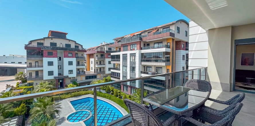 2+1 Lejlighed  i Alanya, Antalya, Tyrkiet Nr. 216770