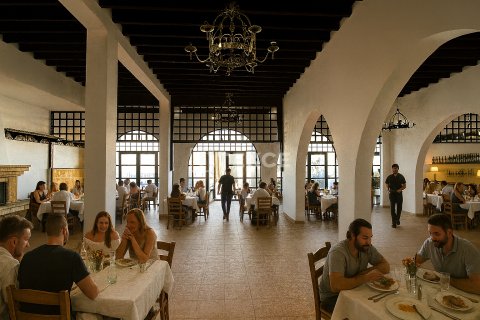 کافه / رستوران در  Girne ، ترکیه 400 متر مربع.  شماره 215132 - 18