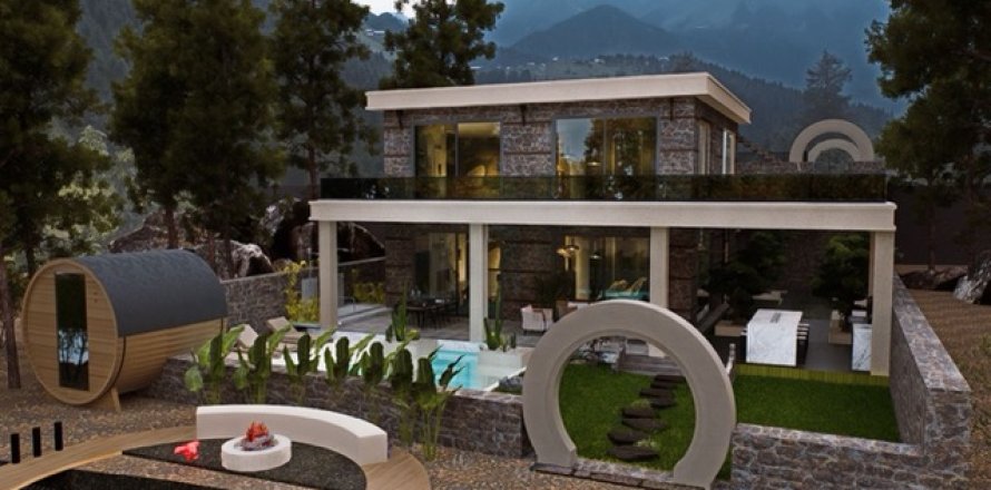 3+1 Villa  i Antalya, Tyrkia Nr. 222734