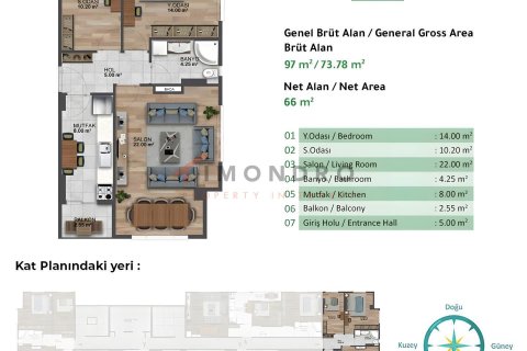 Продажа квартиры в Кючюкчекмедже, Стамбуле, Турция 3+1, 148м2, №229038 – фото 10
