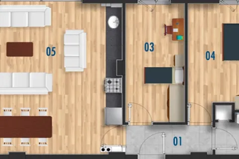 2+1 Wohnung  in Mugla, Türkei Nr. 220075 - 18
