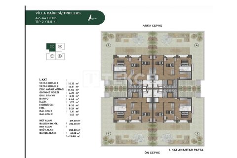 6+1 Villa i Beykoz, Istanbul, Tyrkiet Nr. 220069 - 14