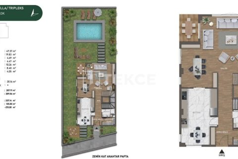 6+1 Villa i Beykoz, Istanbul, Tyrkiet Nr. 220069 - 19