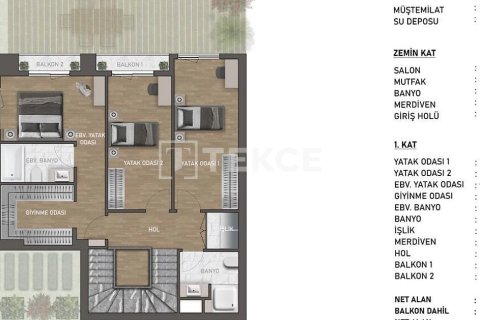 6+1 Villa i Beykoz, Istanbul, Tyrkiet Nr. 220069 - 17