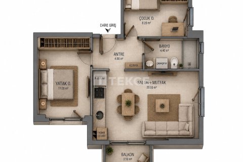 2+1 Wohnung in Antalya, Türkei Nr. 227635 - 17