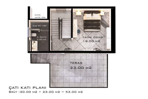 Продажа виллы в Серике, Анталье, Турция 3+1, 160м2, №237547 – фото 19