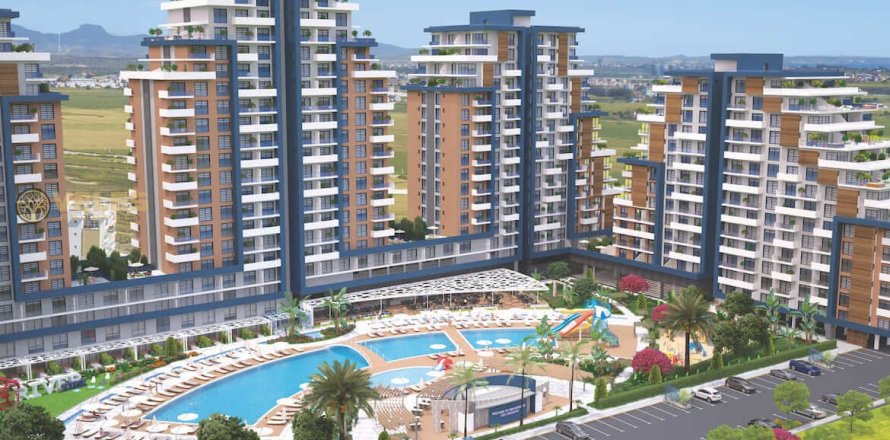 Квартира 1-х ком. в Лонг Бич, Искеле, Северный Кипр №214192