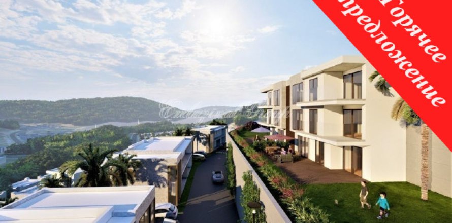 2+1 Lejlighed i Bodrum, Muratpasa, Tyrkiet Nr. 224616