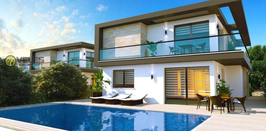 Вилла  4+1 в Озанкое, Гирне, Северный Кипр №213934