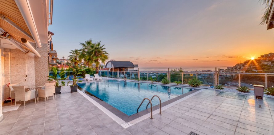 4+1 Villa  i Alanya, Antalya, Tyrkia Nr. 218447