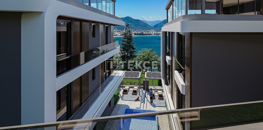 5+1 Penthouse i Alanya, Antalya, Tyrkiet Nr. 215179