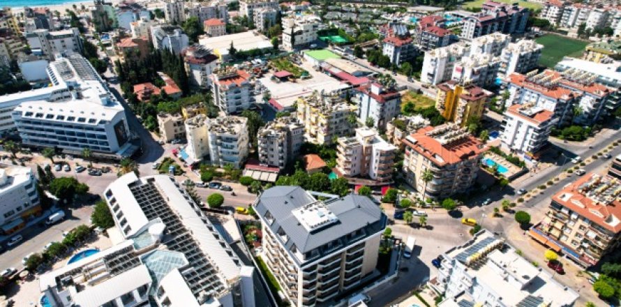 آپارتمان در  Antalya ، ترکیه 2 خوابه ، 71 متر مربع.  شماره 222555