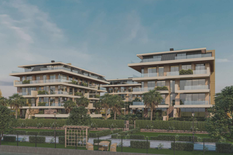 1+1 Leilighet  i Alanya, Antalya, Tyrkia Nr. 237995